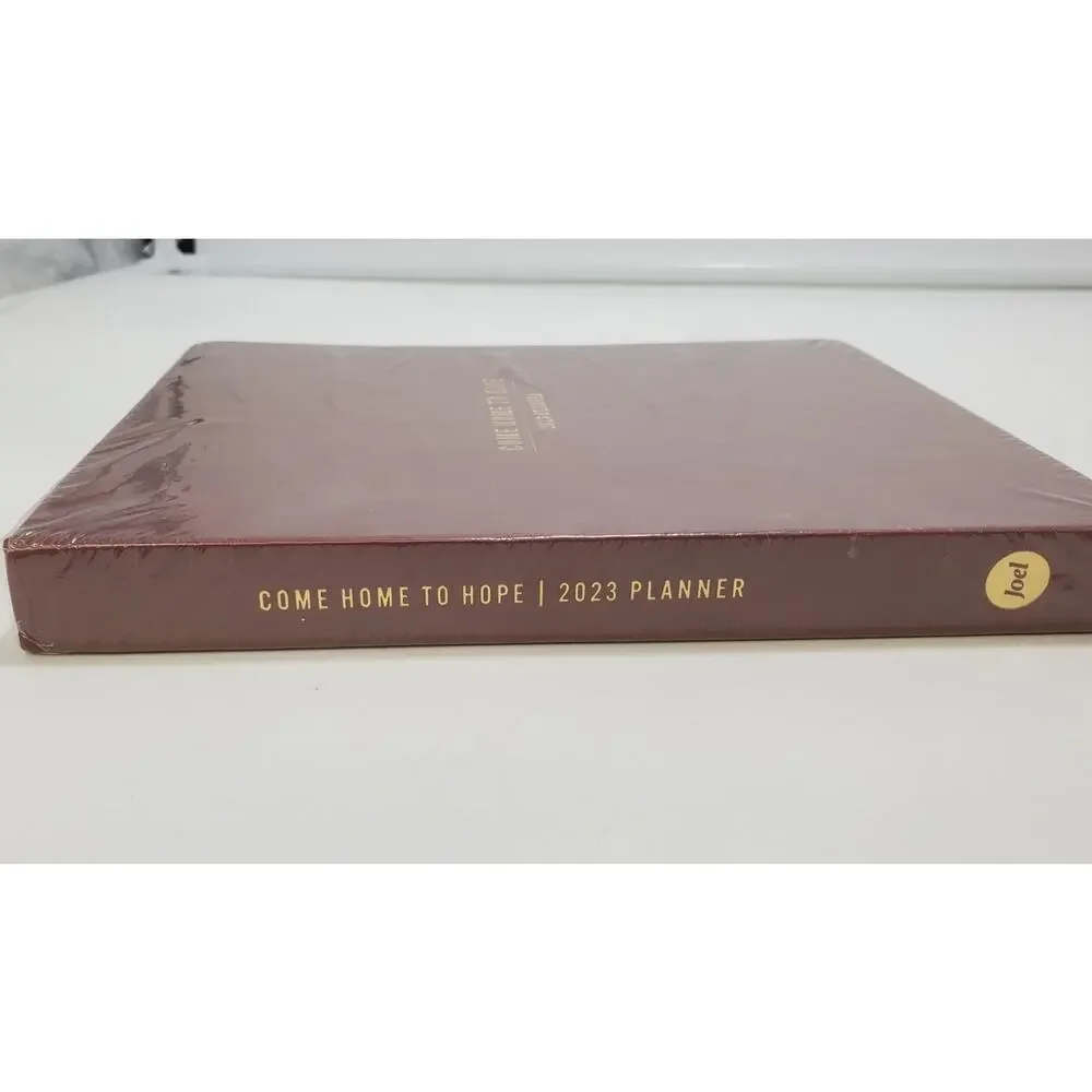New Come Home To Hope 2023 Planner Book By Joel Osteen Hardcover **SEALED**